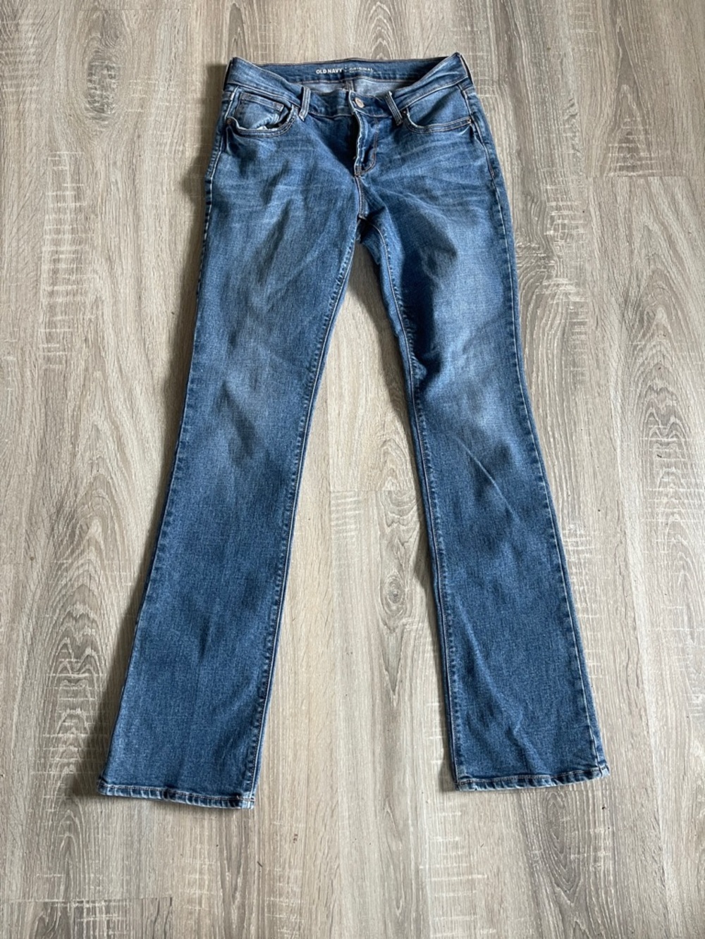 Old Navy Dark Blue Bootcut Jeans